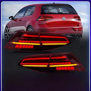 Luces Traseras LED Completas Plug and Play para VW Golf 7 2014-2020 MK7 MK7.5, con Intermitentes Dinámicos, DRL, Luz de Freno y Reversa - Product Image 2