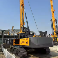 Foreuse sur chenilles XR160E de 160 kN.m de couple, diamètre 15 m, profondeur 56 m, équipement de forage entièrement hydraulique avec barre Kelly et tube de renforcement