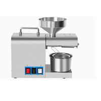 Petite presse à huile à vis de noix de coco pour petite entreprise