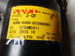 1 टुकड़ा नया मूल-एक सर्वो-मोटर और सीरियल पल्स कोडर 0.6nm 3-0f A06b-0369-b259 पीएलसी - Product Image 2