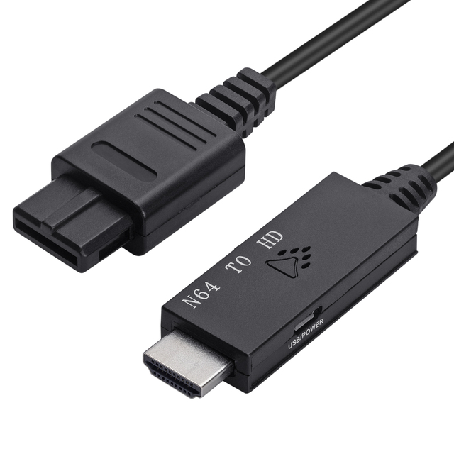 1080P N64 to HDMI Adapter N64 to Hdtv Converter SNES/NGC to HDMI Plug and Play for Nintendo