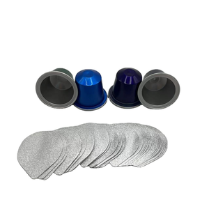 Cápsulas <span class=keywords><strong>de</strong></span> Café <span class=keywords><strong>de</strong></span> <span class=keywords><strong>Aluminio</strong></span> Ecológicas <span class=keywords><strong>de</strong></span> Grado Alimenticio al por Mayor con Tapas <span class=keywords><strong>de</strong></span> <span class=keywords><strong>Aluminio</strong></span> para que los Distribuidores Suministren a Cafeterías y Oficinas Locales - Product Image 4