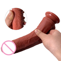 Sensation de peau gode réaliste matériau souple énorme gros pénis avec ventouse jouets sexuels pour femme Masturbation féminine sex shop %