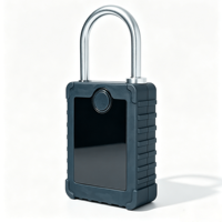 Serrure électronique logistique avec contrôle par application et alarme pour la surveillance des expéditions et des actifs de fret