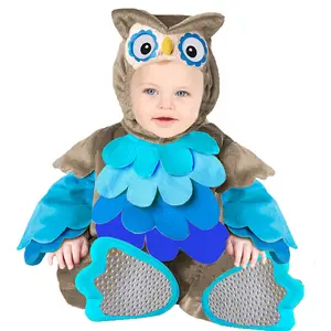 Ít trẻ em Owl Costume Set động vật trang phục cho trẻ em Phụ kiện cho Giáng sinh Halloween Đảng Headband