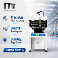 Máquina Impresora de Plantillas de Pasta de Soldar Semiautomática SMT de 2000 mm para Línea SMT