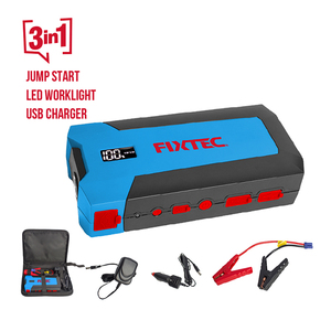 Fixtec รถเร็วและรถจักรยานยนต์<span class=keywords><strong>สตาร์ท</strong></span>เตอร์3-in-1พร้อ<span class=keywords><strong>ม</strong></span>ไฟ LED 8000mAh ชาร์จเร็วฉุกเฉิน - Product Image 4