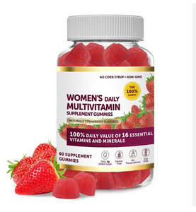 Kẹo dẻo đa vitamin OEM/ODM, bổ sung vitamin A, D, B, hỗ trợ miễn dịch, thực phẩm bổ sung đa vitamin dành cho nữ giới, hỗ trợ sức khỏe. - Product Image 1