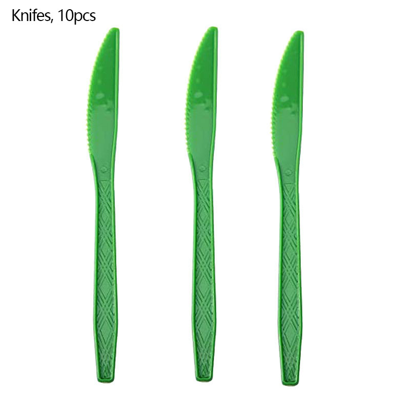 Green knife 10pcs