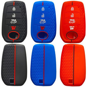 車用キーカバーケーストヨタハイラックス2024ヤリスカローラ2023 Rav4 2021 CHR Revo Auris InnovaハイランダーVenzaフォーチュンキーホルダー - Product Image 6