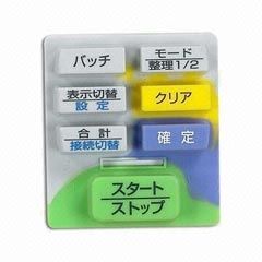 สีเทา, สีเหลือง, สีเขียวและสีฟ้า