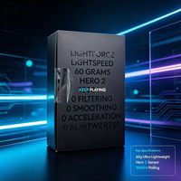 Logitech PRO X Mouse nirkabel 2 SE, Mouse nirkabel edisi King Kong untuk antarmuka USB 2.4GHz, tampilan LED optik untuk tangan kanan