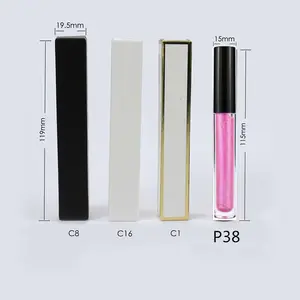 Grosir Label Pribadi Vegan Tahan Lama Antiair Lipgloss Bening Mengkilap dan Lipstik Cair Matte