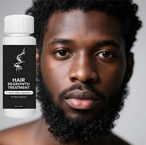 OEM <strong>5</strong>% Pure <strong>Biotin</strong> Nature Organic Hair Growth Serum Kit 60ml Herbal Booster Oil for Dry Hair Hair-Loss Prevention Repair - Product Image 2
