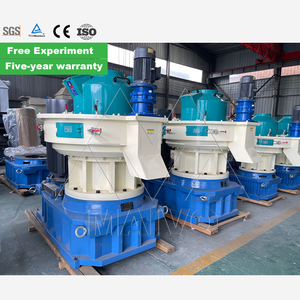 Machine de fabrication de granulés de biomasse 1-1.5 t/h Machine à granulés Tunis Pellet Ring Die Pellet Machine - Product Image 2