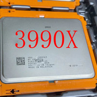 原装 AMD Ryzen 3990X CPU 处理器 64 核/128 线程/2.9GHz 288MB 缓存 sTRX4 工作站台式机 CPU 批发