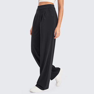 Pantalones de verano <span class=keywords><strong>para</strong></span> <span class=keywords><strong>mujer</strong></span>, <span class=keywords><strong>ropa</strong></span> interior, venta al por mayor, <span class=keywords><strong>ropa</strong></span> de <span class=keywords><strong>mujer</strong></span>, logotipo personalizado, cintura alta, pierna ancha, pantalones de Hip Hop - Product Image 2