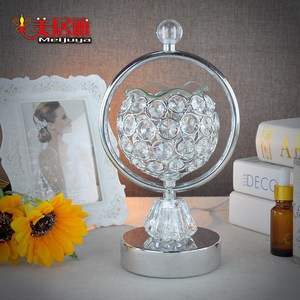 Chauffe-<span class=keywords><strong>bougie</strong></span> électrique 3d, pour l'intérieur, brûleur d'huile aromatique en cristal K9 - Product Image 4