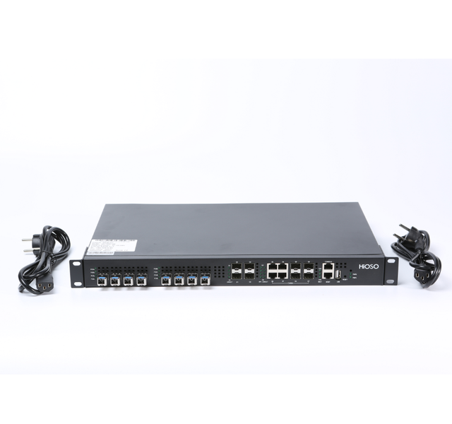 EPON Olt 8 Ports 1.25G Fiber Optic Equipments 8 Pon Epon Olt with 8 PX20+++ SFP Modules