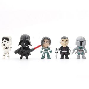 Figurines d'action Star Wars Mini <span class=keywords><strong>Boba</strong></span> <span class=keywords><strong>Fett</strong></span> Storm Soldier Reeves Luke <span class=keywords><strong>Skywalker</strong></span> Gara Tusken Raider Moff Gideon Jango - Product Image 3
