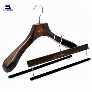 Chất Lượng Tốt Heavy Duty Tùy Chỉnh Áo Phù Hợp Với Móc Áo Bằng Gỗ - Product Image 2