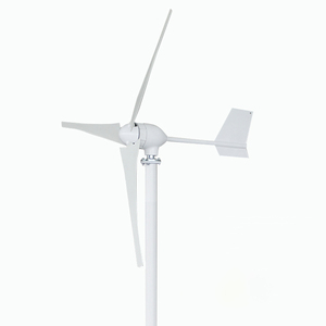 Générateur d'énergie éolienne à axe vertical 2KW 48V/24V/12V à faible bruit, système d'énergie hélicoïdale - Product Image 1