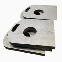 Structure de cadre de soudage usinée CNC en acier inoxydable avec brochage pour machines de construction, personnalisation OEM