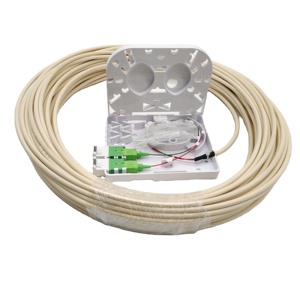 Boîtier terminal fibre optique <span class=keywords><strong>mini</strong></span> FTTH de haute qualité, pigtail SC/APC - xxx G657A2, 10 mètres, 4,0 mm avec boîtier terminal <span class=keywords><strong>PAU</strong></span> SC/APC - Product Image 2