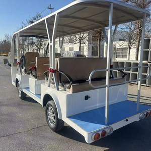 Minibús Turístico Eléctrico de 8 Plazas con Batería, Limpiaparabrisas de Vidrio Templado, Freno de Disco Doble Hidráulico - Product Image 1