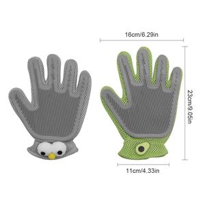 Double-Sided Roll Cat Artifact <b>Pet</b> <b>Hair</b> <b>Removal</b> Glove for <b>Pet</b> Cleaning & Bathing Massage & Float Features Included - Product Image 3