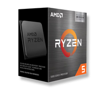 Processeur AMD R5 5500X 3D BOX 6 cœurs 12 threads AM4 avec 96 Mo de cache 3D V-Cache pour un rendu graphique performant en jeu sur PC DDR4