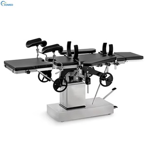 Table d'opération hydraulique manuelle PLYOT-3001 en acier inoxydable 304, table chirurgicale, lit de salle d'opération - Product Image 1