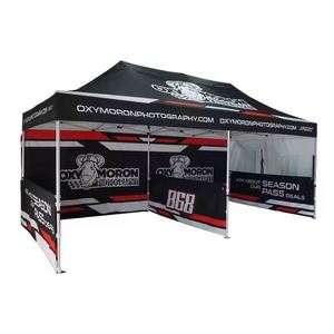Tente gonflable d'extérieur en tissu Oxford imperméable avec protection UV pour camping, glamping, safari, fêtes, mariages, événements, toit et salle de bain - Product Image 4