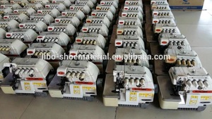 USED INDUSTRIAL <b>OVERLOCK</b> <b>SEWING</b> <b>MACHINE</b> 747 5mm Thickness 2500rpm Speed - Product Image 2
