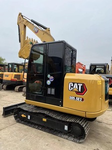 รถขุดขนาดเล็ก 5.5 ตัน 5 ตัน 6 ตัน Caterpillar 305.5E 305.5E2 305.5 รถขุดไฮดรอลิกแบบตีนตะขาบ ปั๊มไฮดรอลิก Denison ได้รับการรับรองมาตรฐาน CE - Product Image 2