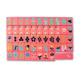 Juego de Mahjong Americano Modern California Dreaming <span class=keywords><strong>con</strong></span> Fichas Acrílicas para 4 Jugadores, Ningbo Leti Trading Co., Ltd. Mahjong - Product Image 1