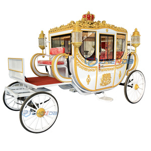 Carruaje de Caballos Iluminado para Navidad, Carruaje Eléctrico para Bodas, Carruaje Real de Caballos en Venta, el Carruaje de Caballos Eléctrico SS - Product Image 6