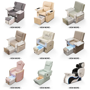 Belleza moderna <span class=keywords><strong>Saon</strong></span> 3 motores mesa de masaje eléctrico y silla de lujo Rosa personalizado extensión de pestañas cama con control de pie - Product Image 6