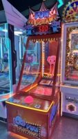 Machine de jeu d'arcade à tickets en métal à pièces |   Pour centre de divertissement intérieur, jeu de loterie à rachat, son réaliste pour