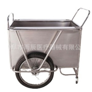Carrito de Transporte Médico de Acero Inoxidable Xin Yuchen Hospital Waste Trolley YC-K25 1050*820*890mm - Product Image 4