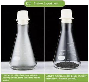 Ctc 60% Geïmpregneerde Actieve Bulk Commerciële Actieve Kool Voor H2's Verwijderen De Prijs Van Actieve Kool In Kg Speciaalzaken 25Kg - Product Image 3
