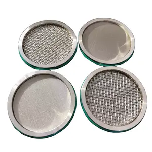 SS304 316Wire mesh extruder Screen Packs filters for Polymer Melt Filtering100 150 200 300 400micron filter wire mesh screen