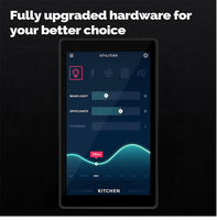 Juillet. Tablette POE 5'' 6'' avec RS485 intégré pour Modbus avec Android 14 OS pour le contrôle des éclairages intelligents