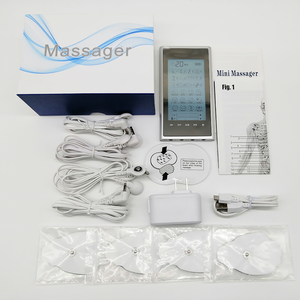 Masajeador de Terapia Física <span class=keywords><strong>Mini</strong></span> <span class=keywords><strong>Tens</strong></span> EMS Recargable con Pantalla Táctil de 4 Canales y 24 Modos - Product Image 6