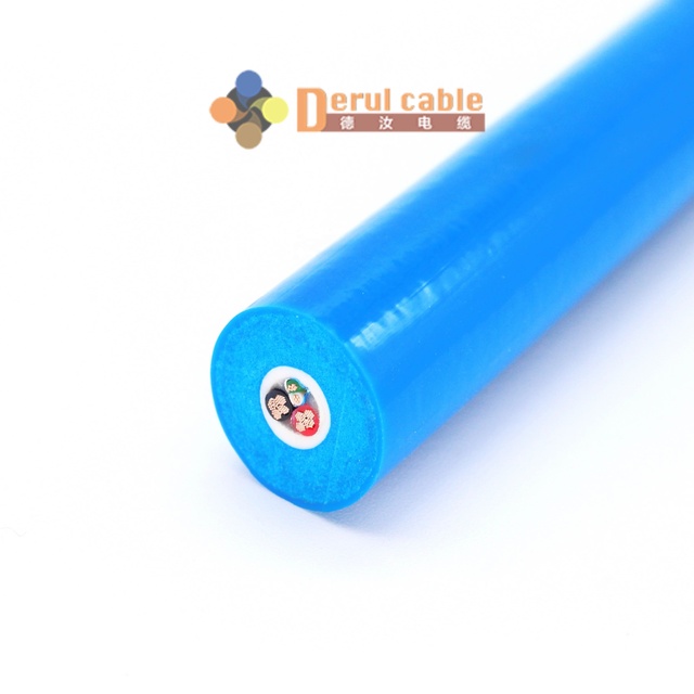 Robotic Pool Cleaner Foam TPU Sheath Cable Neutrally Buoyant Floating Tether