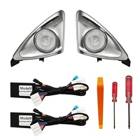 24-Tesla Model 3 Rejuvenation Edition Accessoires Nouvelle lampe d'ambiance rotative 4D pour Tweeter 4D Upgrade Auto Interior Lighting