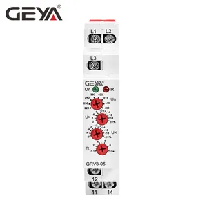 GEYA GRV8-05 M460 Relais de tension triphasé Régulateur de tension rail din Protection