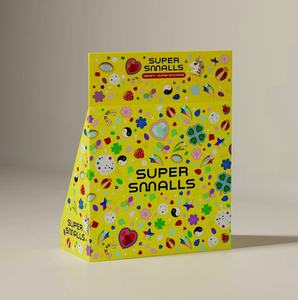 Multi-Functional <strong>Bright</strong> <strong>Yellow</strong> Corrugated Board Folders for Desk Storage Display Small Retail Items-Durable Recycled Embossing - Product Image 3