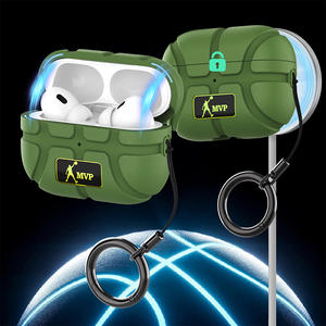 Couverture d'écouteur de basket-ball en gros d'usine pour étui <span class=keywords><strong>airpods</strong></span> pour <span class=keywords><strong>Airpods</strong></span> Pro 2 3 Max étui pour Airpod couverture arrière - Product Image 5