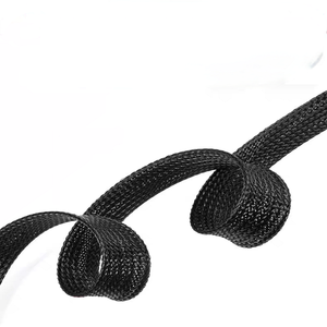 Geflochtene Nylon-Kabelummantelung 3mm Innendurchmesser 220V Nennspannung Bietet Hervorragenden Schutz Gegen Reibung und Vibration - Product Image 2